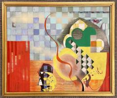 Sallie Whistler Marcucci Abstract Painting Titled Subconscious  - 2925179