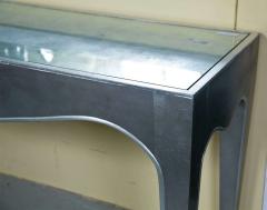 Sally Sirkin Lewis Art Deco Style Console Table by Sally Sirkin for J Robert Scott Snail Console - 2953732