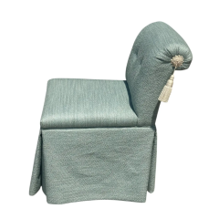 Sally Sirkin Lewis J Robert Scott Tufted Tassel Vanity Stool Chair - 4135528