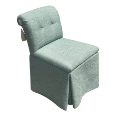 Sally Sirkin Lewis J Robert Scott Tufted Tassel Vanity Stool Chair - 4135531