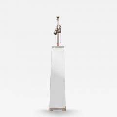 Sally Sirkin Lewis Rare J Robert Scott Polished Steel Table Lamp by Sally Sirkin Lewis - 3733064