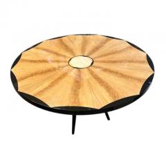 Sally Sirkin Lewis Sally Sirkin Lewis for J Robert Scott Art Deco Inlaid Dining or Center Table - 4206382
