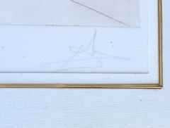 Salvador Dal 1964 Salvador Dali Don Quixote Engraving Signed EA Epreuve dArtiste  - 4416499