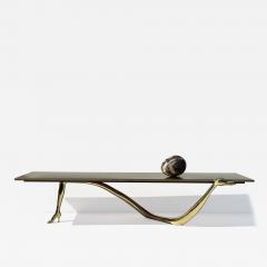 Salvador Dal LEDA Arm and Foot Brass Coffee Table - 3068506