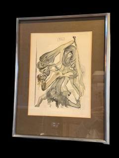 Salvador Dal SALVADOR DALI THE LIMBOS LITHOGRAPH - 4488186