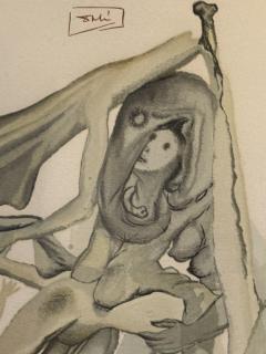 Salvador Dal SALVADOR DALI THE LIMBOS LITHOGRAPH - 4488188