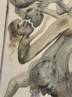 Salvador Dal SALVADOR DALI THE LIMBOS LITHOGRAPH - 4488189