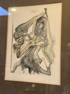 Salvador Dal SALVADOR DALI THE LIMBOS LITHOGRAPH - 4488191