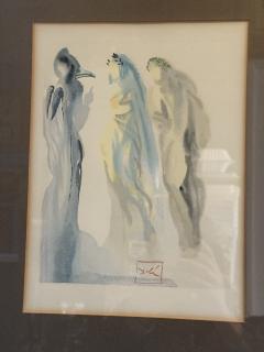 Salvador Dal SALVADOR DALI THE SPHERE OF VENUS LITHOGRAPH - 4488223