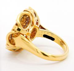 Salvador Dal Salvador Dali For Piaget Dal dOr 22K Gold Coin Ring in 18K Gold Setting - 3512805
