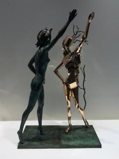 Salvador Dal Salvador Dali Homage to Terpsichore Bronzes Pair - 1370041