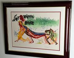 Salvador Dal Salvador Dali Lithograph From The Art of Loving Ovide 1979 Hand Signed Framed - 3906736