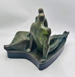 Salvador Soto Tovar Pareja Bronze Sculpture Signed Dated 1965 Mexican Art - 4722058