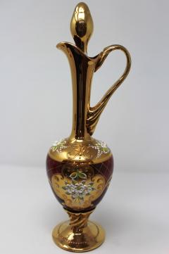 Salvadori Murano Enameled Venetian Stemware Set - 659869