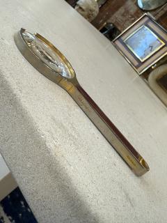Salvatore Ferragamo Ferragamo Magnifying Glass with Leather Handle Italy 1970s - 4446733
