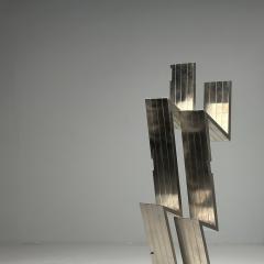 Salvatore Messina Italian Mid Century Modern Abstract Sculpture Steel 1970s - 3983936