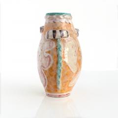 Salvatore Procida SALVATORE PROCIDA CERAMIC VASE WITH FACES FOR VIETRI ITALY MID CENTURY MODERN - 2526130