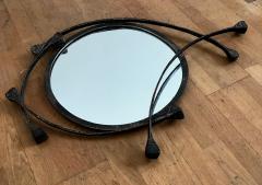 Salvino Marsura 1960s Rare Sculptural Mirror by Salvino Marsura - 566987