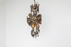 Salvino Marsura Brutalist Chandelier by Salvino Marsura Italy 1970s - 1928166