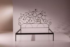 Salvino Marsura Salvino Marsura wrought iron double bed Italy 1960s - 4353148