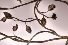 Salvino Marsura Salvino Marsura wrought iron double bed Italy 1960s - 4353149