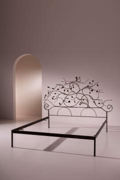 Salvino Marsura Salvino Marsura wrought iron double bed Italy 1960s - 4353159