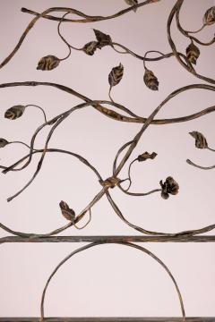 Salvino Marsura Salvino Marsura wrought iron double bed Italy 1960s - 4353162
