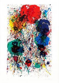 Sam Francis Sam Francis Signed and Numbered Lithograph SF 229 Lembark L262 1983 - 4393136
