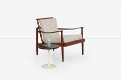 Sam Maloof Hunter Lounge Chair in solid Oiled Walnut 1950s - 3926686