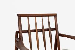 Sam Maloof Hunter Lounge Chair in solid Oiled Walnut 1950s - 3926687