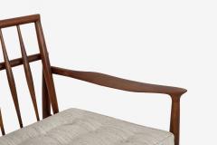 Sam Maloof Hunter Lounge Chair in solid Oiled Walnut 1950s - 3926696