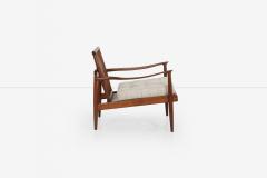 Sam Maloof Hunter Lounge Chair in solid Oiled Walnut 1950s - 3926697