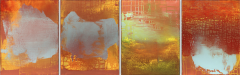 Sama Quadriptych Abstract painting 2023 - 3900807