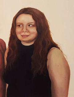 Samantha Van Heest Ellipses Figurative Oil Painting by Samantha Van Heest 2018 - 2291708
