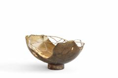 Samuel Costantini Brass Hand Sculpted Bowl by Samuel Costantini - 1160307