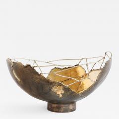 Samuel Costantini Brass Hand Sculpted Bowl by Samuel Costantini - 1160801