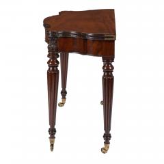 Samuel Field MacIntire Samuel Field MacIntire attributed mahogany flip top game table 1810 15  - 3027898