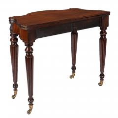 Samuel Field MacIntire Samuel Field MacIntire attributed mahogany flip top game table 1810 15  - 3027899