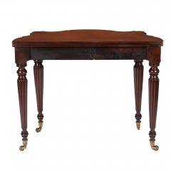 Samuel Field MacIntire Samuel Field MacIntire attributed mahogany flip top game table 1810 15  - 3027900