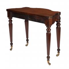 Samuel Field MacIntire Samuel Field MacIntire attributed mahogany flip top game table 1810 15  - 3027901