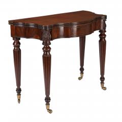 Samuel Field MacIntire Samuel Field MacIntire attributed mahogany flip top game table 1810 15  - 3027903