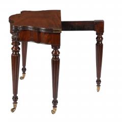 Samuel Field MacIntire Samuel Field MacIntire attributed mahogany flip top game table 1810 15  - 3027904