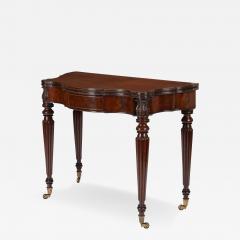 Samuel Field MacIntire Samuel Field MacIntire attributed mahogany flip top game table 1810 15  - 3034162