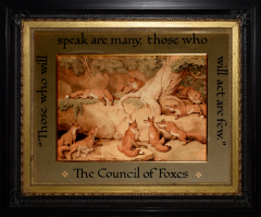 Samuel Howitt SAMUEL HOWITT BRITISH 1756 1822 THE COUNCIL OF FOXES - 2841919