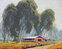 Samuel Hyde Harris Landscape with Barn - 4142552