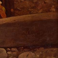 Samuel John Egbert Jones British Orientalist oil painting of Egyptian ruins by Samuel John Egbert Jones - 4354250