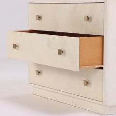 Samuel Marx French Art Deco parchment covered dresser in the manner of Samuel Marx C 1930  - 4010703