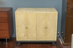 Samuel Marx Samuel Marx Style Parchment Clad Cabinet - 1089262