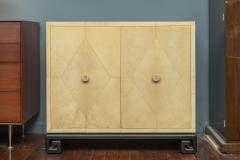 Samuel Marx Samuel Marx Style Parchment Clad Cabinet - 1089263