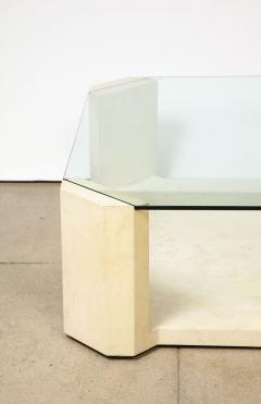 Samuel Marx Style Parchment Coffee Table - 3203346